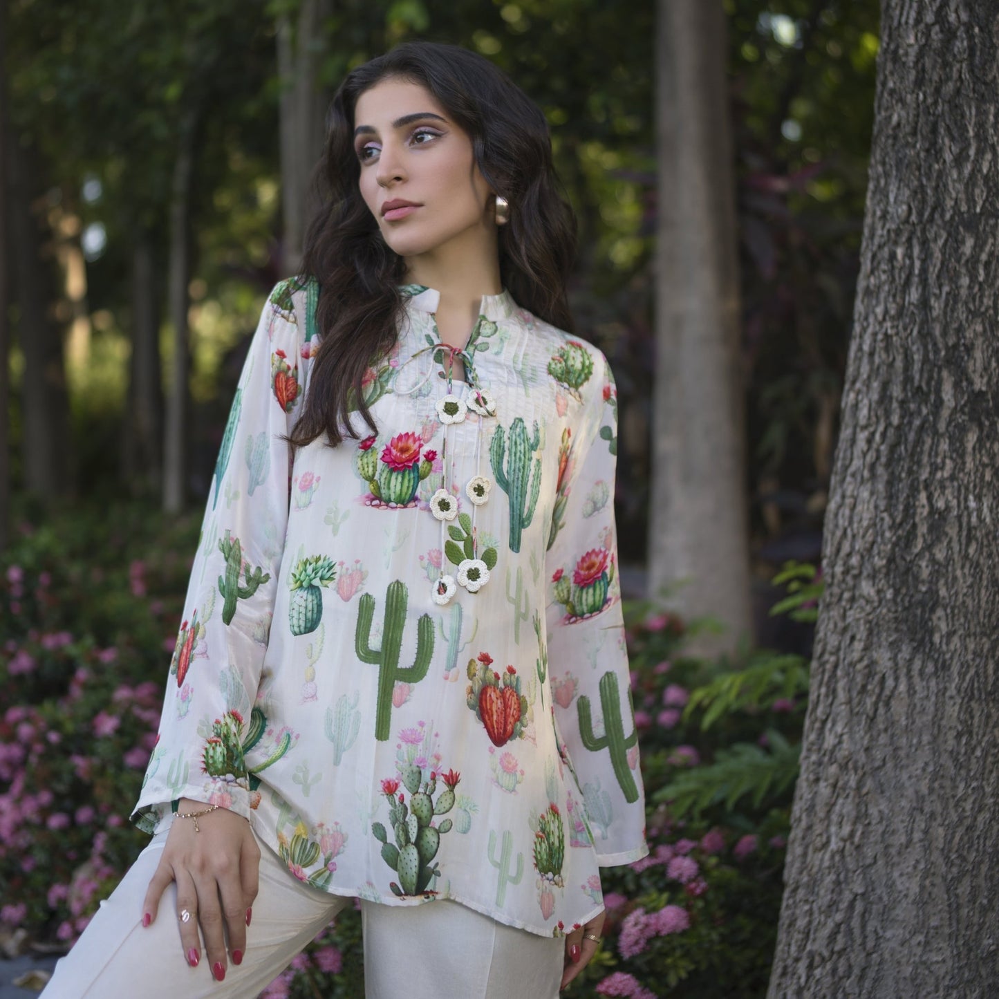 Shirt With Ties - ZYA INDIA