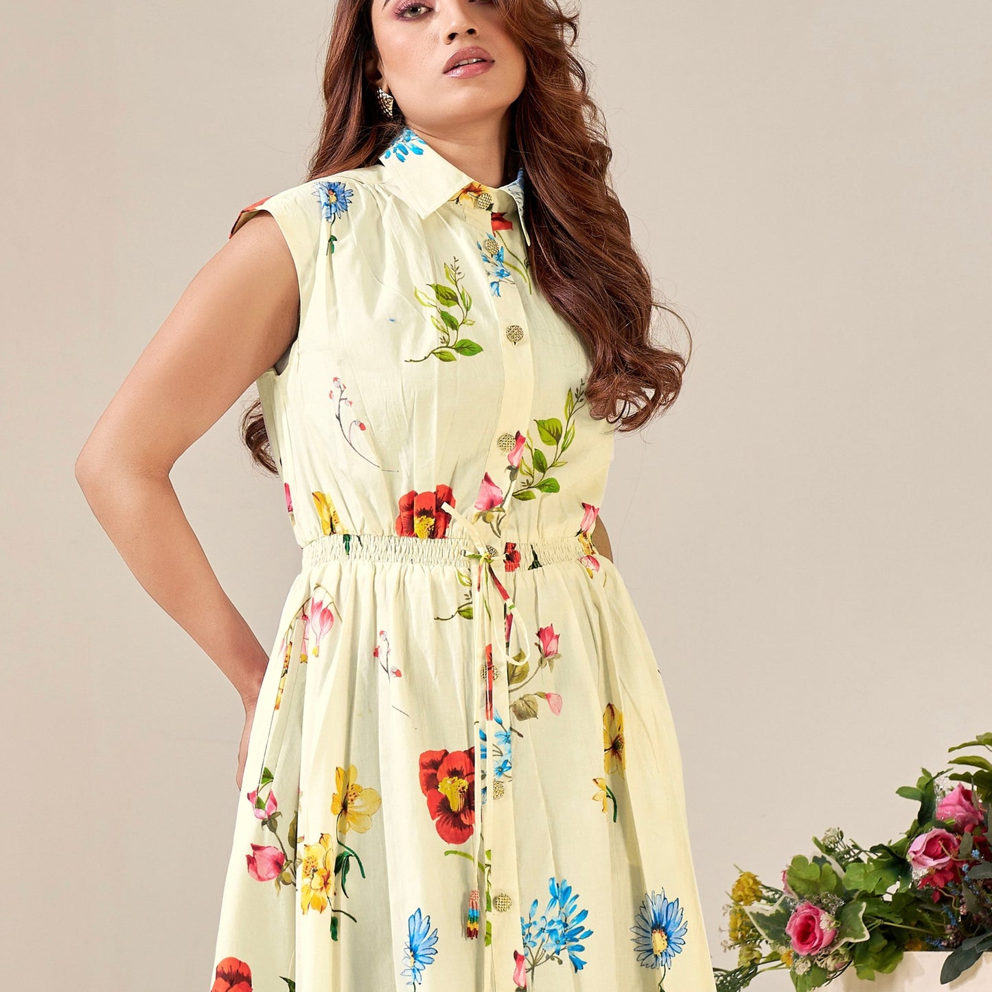 Gardenia Midi dress - ZYA INDIA