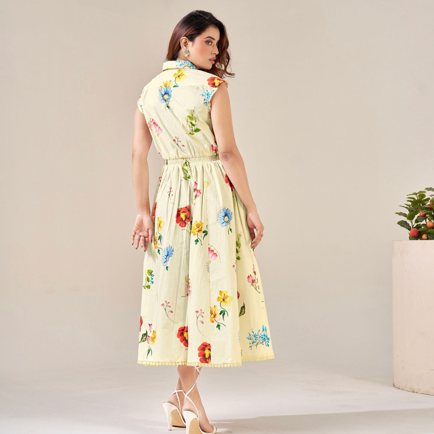 Gardenia Midi dress - ZYA INDIA