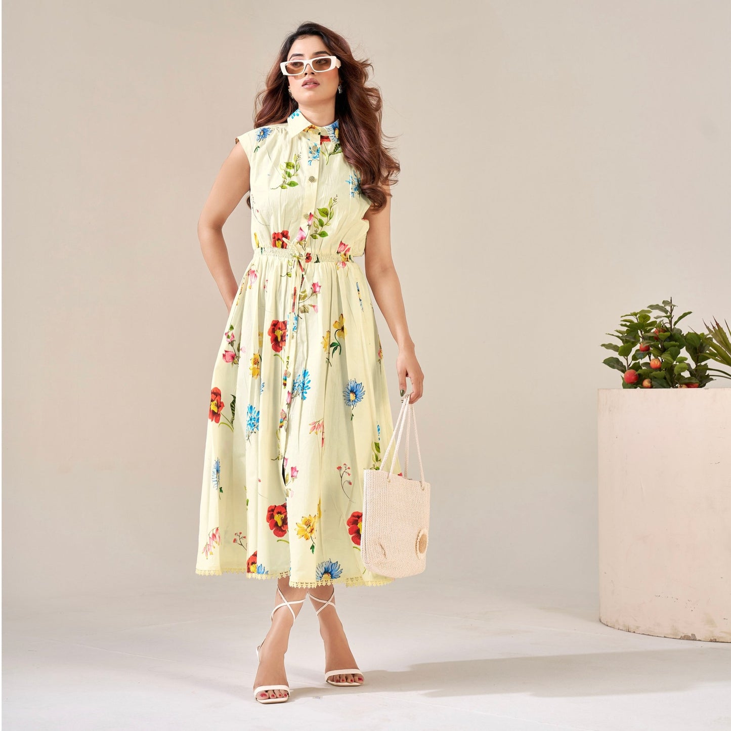 Gardenia Midi dress - ZYA INDIA