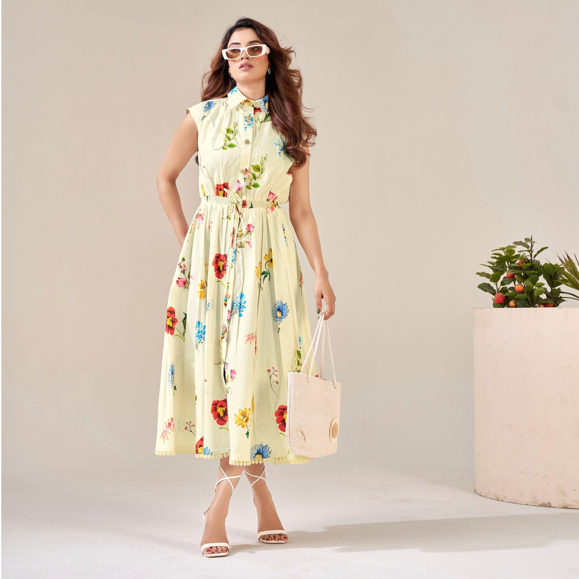 Gardenia Midi dress - ZYA INDIA