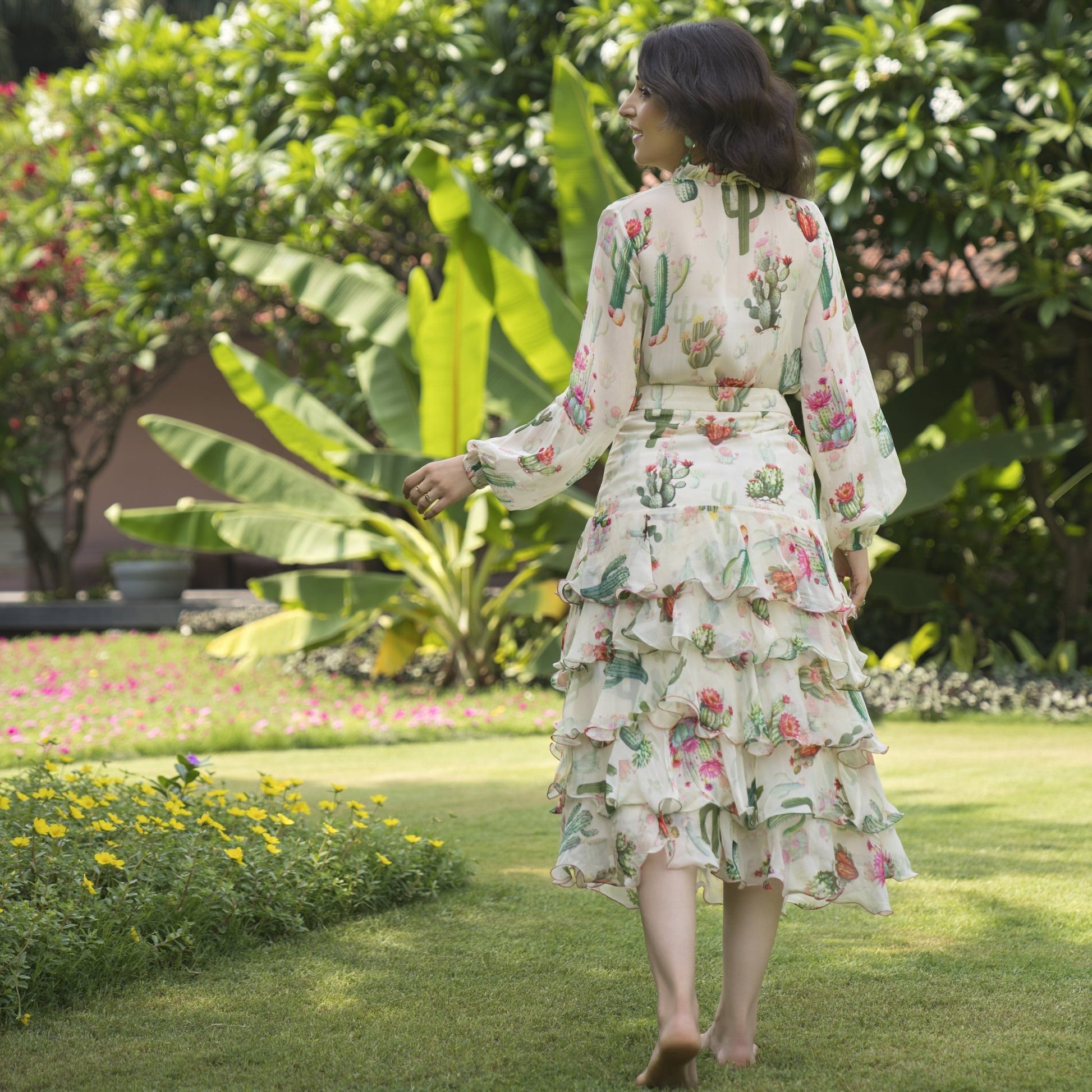 Organza Tiered Skirt - ZYA INDIA