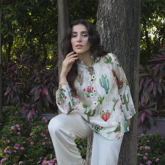 Shirt With Ties - ZYA INDIA